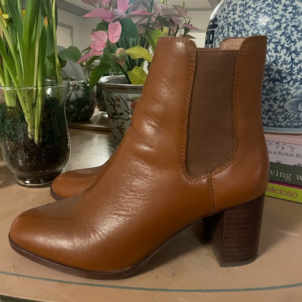 Madewell leather ankle boots